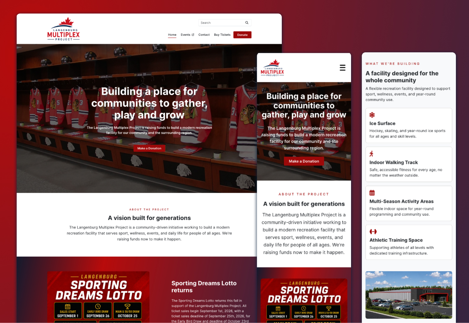 Images of the Langenburg Multiplex Project website